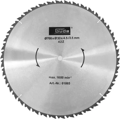 Immagine prodotto di Lama per sega per legno HM 700x30x4.2 - 42Z