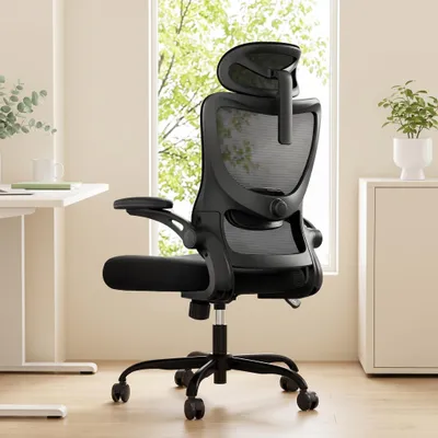 Immagine prodotto di Sedia da ufficio ergonomica con supporto lombare regolabile