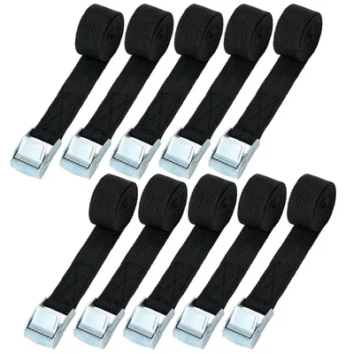 Image de 10 sangles de fixation - Sangles de tension réglables de 1 mètre
