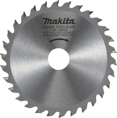 Produktbild von Makita D-09628 Standard-Kreissägeblatt TCT 165 x 20 mm 16T Holz