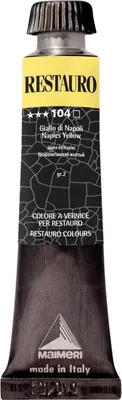 Produktbild von Maimeri Varnish Restauro Restaurierfarbe Naples Yellow 104 20 ml 1 stk