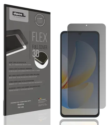 Produktbild von Full Cover Privacy Blickschutzfolie für Realme P4 Lite Folie Anti-Shock