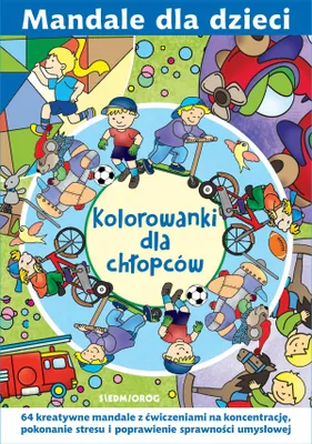 Obrázok produktu pre Mandale dla dzieci Kolorowanki dla chŇāopc√≥w