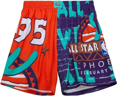 Produktbild von Shorts Mitchell & Ness PSHR4984-ASG95PPPMTWH für Herren