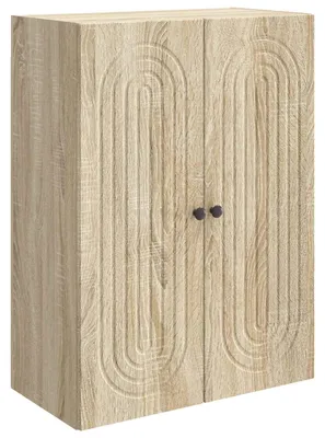 Immagine prodotto di vidaXL Armadio a muro in rovere Sonoma 66 x 34,5 x 90 cm in materiale derivato dal legno