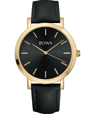 Productafbeelding van Dameshorloge Bowa, zwart, quartz, met Miyota 2025 uurwerk