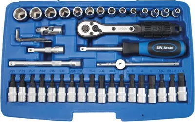 Immagine prodotto di SW acciaio 1/4 " set da officina 41 pezzi 06450L