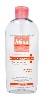 Obrázok produktu pre Mixa płyn micelarny do twarzy przeciw przesuszaniu skóry 400 ml