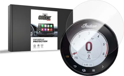 Produktbild von Keramische Autodisplayfolie für Indian Super Chief Limited 4" (2022-2025), Grizz Protector