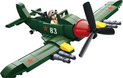 Produktbild von Sluban 101380683 - WWII - Russisches Kampfflugzeug - Neu
