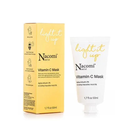 Produktbild von Nacomi Vitamin C Aufhellende Gesichtsmaske, 50ml