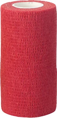 Image de Kerbl EquiLastic bandage auto-adhésif, rouge, 10cm de large