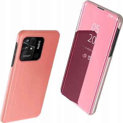 Immagine prodotto di Custodia Clear View Xiaomi Redmi 10C Cover con Flap Rosa