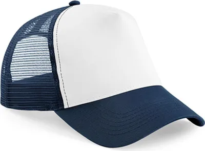 Image de Beechfield B640B | Snapback Trucker Junior - Couleur : French Navy/White - Taille : One Size