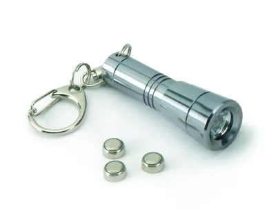 Image de START Mini lampe de poche porte-clés à LED, piles incluses