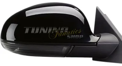 Produktbild von KOMPLETTE LED Spiegelblinker Schwarz ( Black ) Spiegel Blinker für VW Passat 3BG