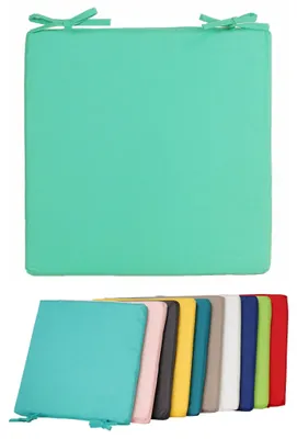 Produktbild von JACK Outdoor Stuhlkissen 40x40cm Lounge Kissen Wasserfest Sitzkissen Garten Lotus Effekt, Farbe:Aqua