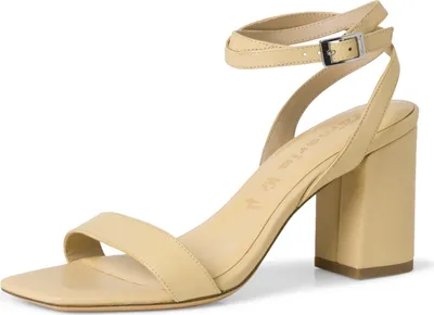 Obrázek produktu pro TAMARIS dámské sandály na podpatku Kód: 1-1-28314-28 v barvě soft lemon (yellow) - Velikost:37