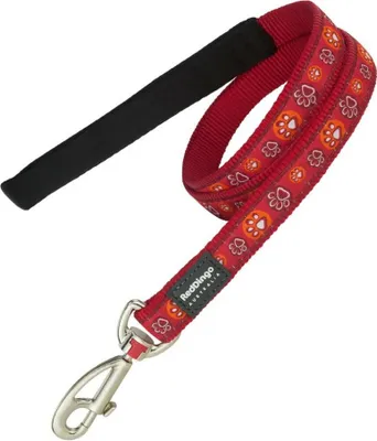 Obrázok produktu pre Vodítko pre psov červené Dingo červené 1,2 x 120 cm