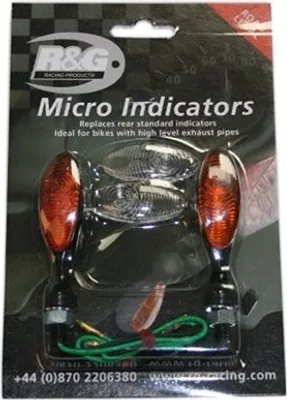 Produktbild von Mikroblinker auf einem Motorrad R&G (wenig)