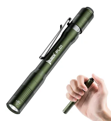 LED-Penlampe 650 Lumen, IP68, 4 Modi, wiederaufladbar, schwarz