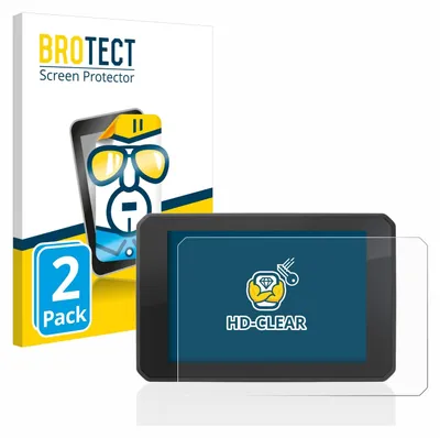 Produktbild von 2x Für FIT-EBIKE Display Comfort Schutzfolie BROTECT Displayschutz Display Schutz Folie Klar Transparent