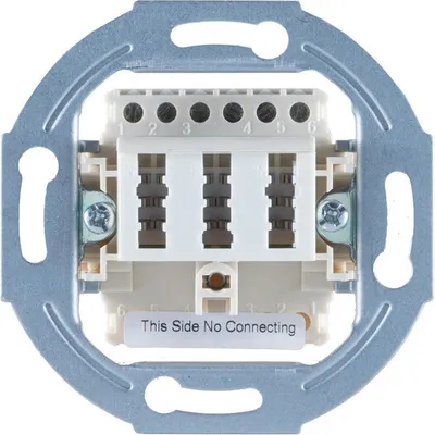 Produktbild von S-CONN S/CONN maximum connectivity Telefon-Anschlußdose TAE NF/F, ohne Abdeckung, Unterputz (74051-1