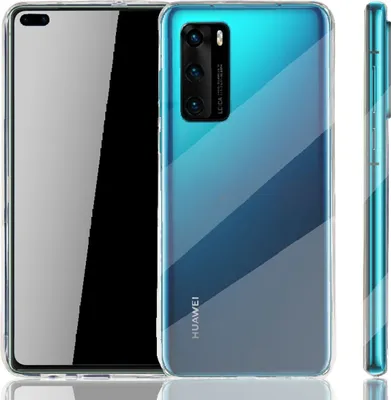Produktbild von Huawei P40 Case Handyhülle Case Hülle Silikon Transparent