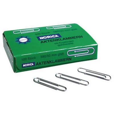 Produktbild von Wedo 110 50002260, Silber, 50 mm, 100 Stück(e)