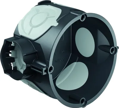 Obrázek produktu pro Kaiser podomítková zásuvka vzduchotěsná Ø 60 mm, hloubka 46 mm, M20/25, 25 ks.