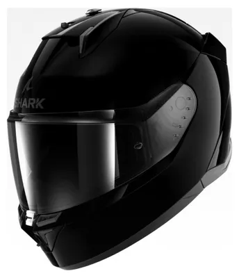 Produktbild von Integral-Motorradhelm D-SKWAL 3 BLANK Schwarz, S