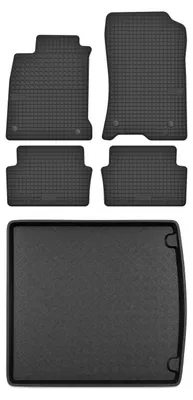 Immagine prodotto di Tappetini gomma SolidTread + bagagliaio per Renault Laguna III 2007-2015 5 pezzi