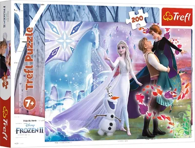Obrázek produktu pro Trefl Puzzle Disney Frozen, dětské puzzle, 200 dílků, 48 x 34 cm, 13265