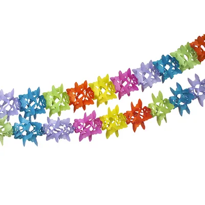 Image de Papstar guirlande en papier multicolore fête d'anniversaire 6m