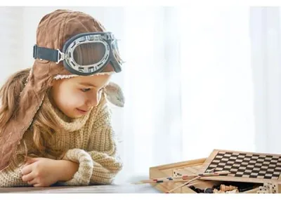Image de Coffret multi-jeux de société bois 4 en 1