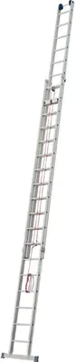 Produktbild von Goldpunkt Seilzugleiter Mod. 700 - Sprossenanzahl: 2 x 18, Arbeitshöhe max: ca. 9,84 m