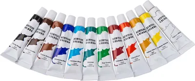 Produktbild von Inny, Ölfarben Set 12 Tuben 12ml Malfarben Künstler Komplett Farben Set, Mehrfarbig