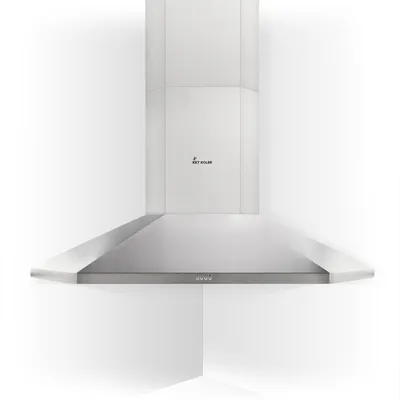 Image de Hotte aspirante cuisine 100cm Hotte d'angle acier inoxydable