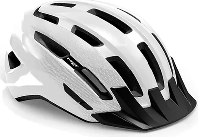 Produktbild von MET Downtown White/Glossy M/L (58-61 cm) Fahrradhelm