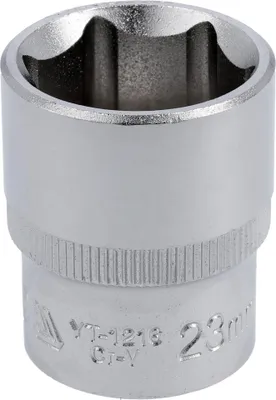 Produktbild von Yato 1/2" Kurzer 6-Kant-Steckschlüssel 23Mm