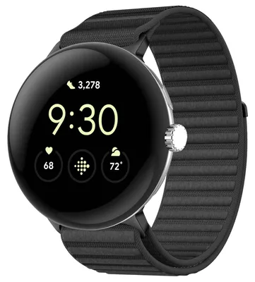 Productafbeelding van imoshion Nylon bandje voor de Google Pixel Watch 5 / 4 / 3 (45 mm) - Zwart