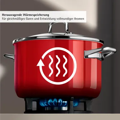 Obrázek produktu pro WMF Fusiontec Mineral Pro 05.1953.5290, 2 l, Kulatý, Červená, Nerezová ocel, Fusiontec, Nerezová ocel