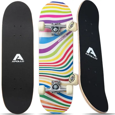 Produktbild von Kinderskateboard - Retro Colors - 28"