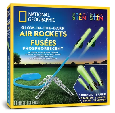 Obrázok produktu pre Raketomet pre deti, svetelné rakety, dosah až 30 metrov, vonkajšie hračky