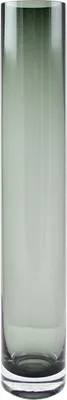 Produktbild von Kaheku Vase Motala grau 6,5 cm Ø  Höhe 40 cm Farbglas durchgefärbt 420635005