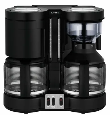 Immagine prodotto di Macchina per caffè/tè KRUPS DuothekPlus 2x10T 2x1100W vetro bw KM 8508