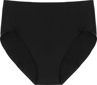 Produktbild von Saalt Seamless High Waist Periodenunterwäsche Schwarz S
