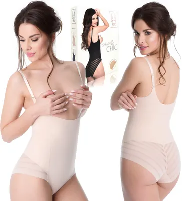Obrázek produktu pro Julimex Dámské tělové kalhotky 119, barva: béžová, velikost: 2XL