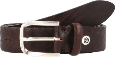 Produktbild von Gürtel aus Leder, Modell Vince, mit einer Länge von 100 cm und einer Breite von 3,5 cm