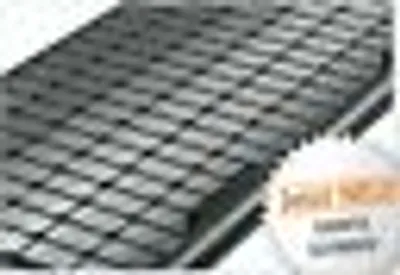 Produktbild von Laubschutz Dachrinnenschutz Dachrinnengitter Darifix Farbe schwarz 10 Stück